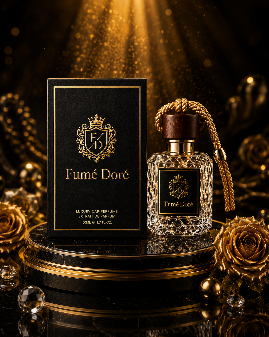 Fumé Doré Fruity Car Perfume